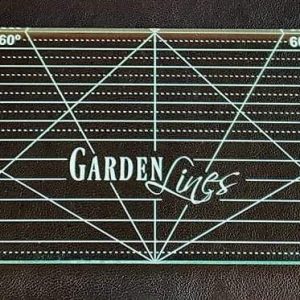 Garden Lines Stitch in the Ditch ruler