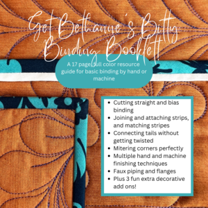 Free Bitty Binding Booklet