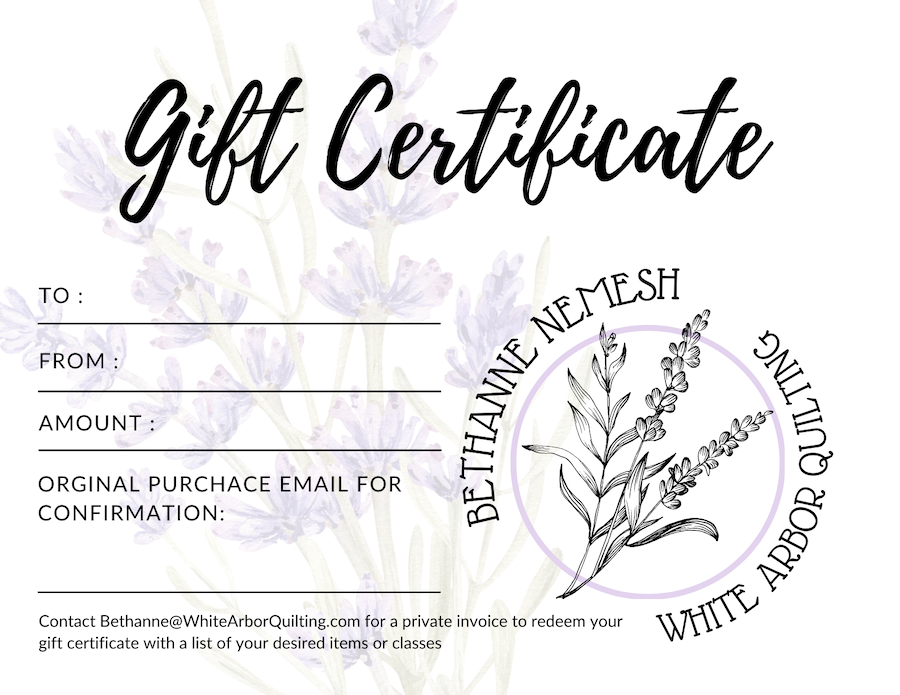 $25 Gift Certificate