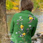 yarn couching jacket
